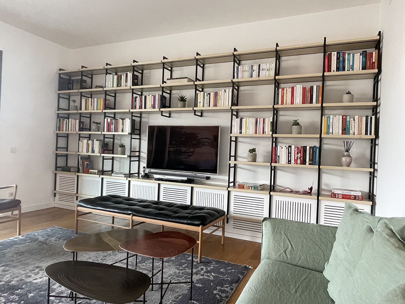 MDDM-Architects-Studio-Library-Bookshelves-furniture-product-design-steel-wood